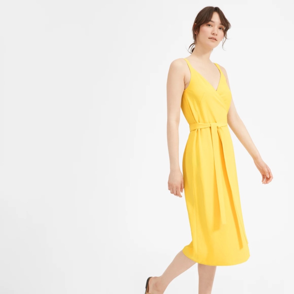 Everlane Tank Wrap Dress